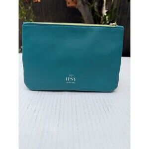 IPSY Glam Bag Turquoise Studded Makeup Cosm